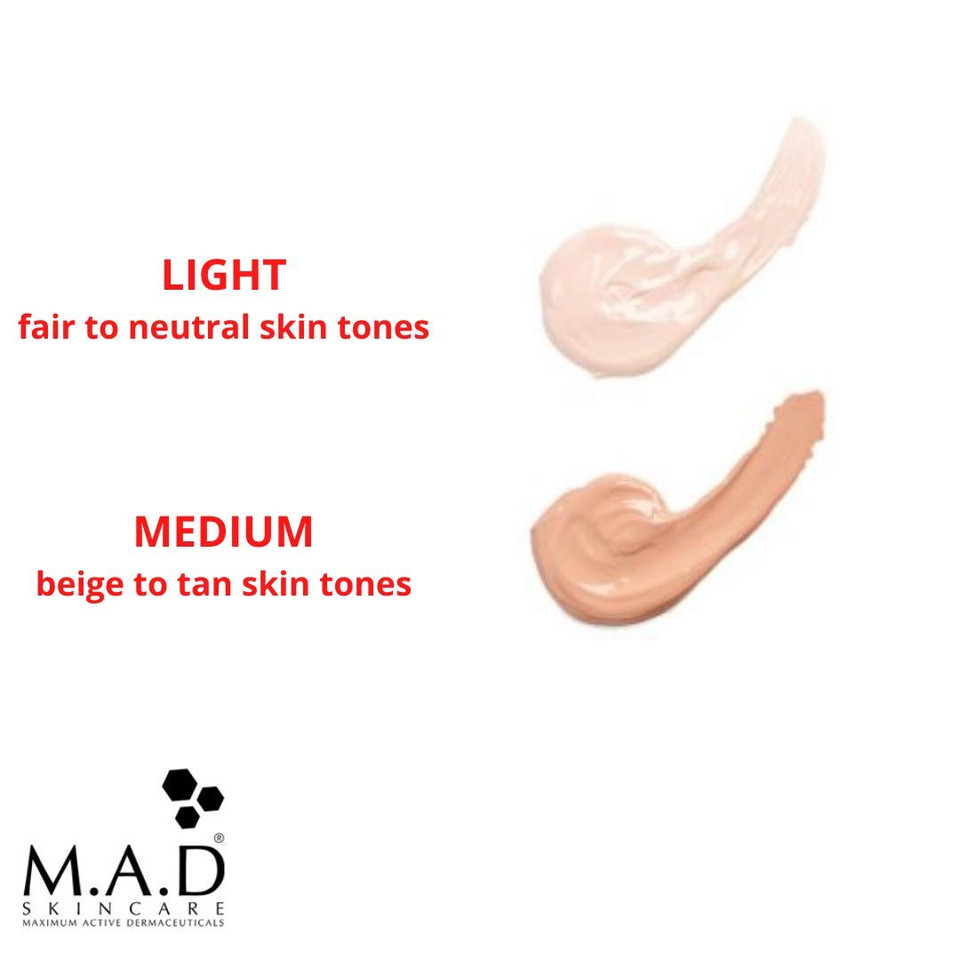 M.A.D Skincare Photo Guard Spf 50 Broad Spectrum Self-Adjusting Foundation Serum - Neutral - By Maximum Active Dermaceuticals