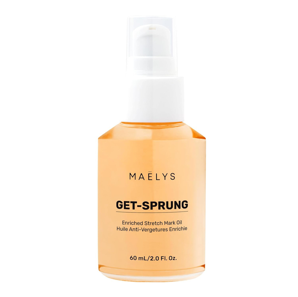 Maëlys Cosmetics Get-Sprung Enriched Stretch Mark Oil - Body Oil For Stretch Marks - Fades Appearance & Reduces Visible Intensity
