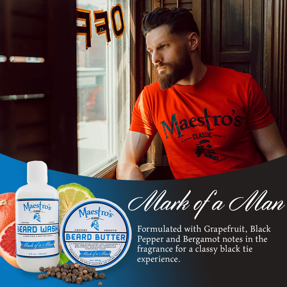 Maestro'S Classic Blend Set- Mark Of A Man Blend, 4 Ounce