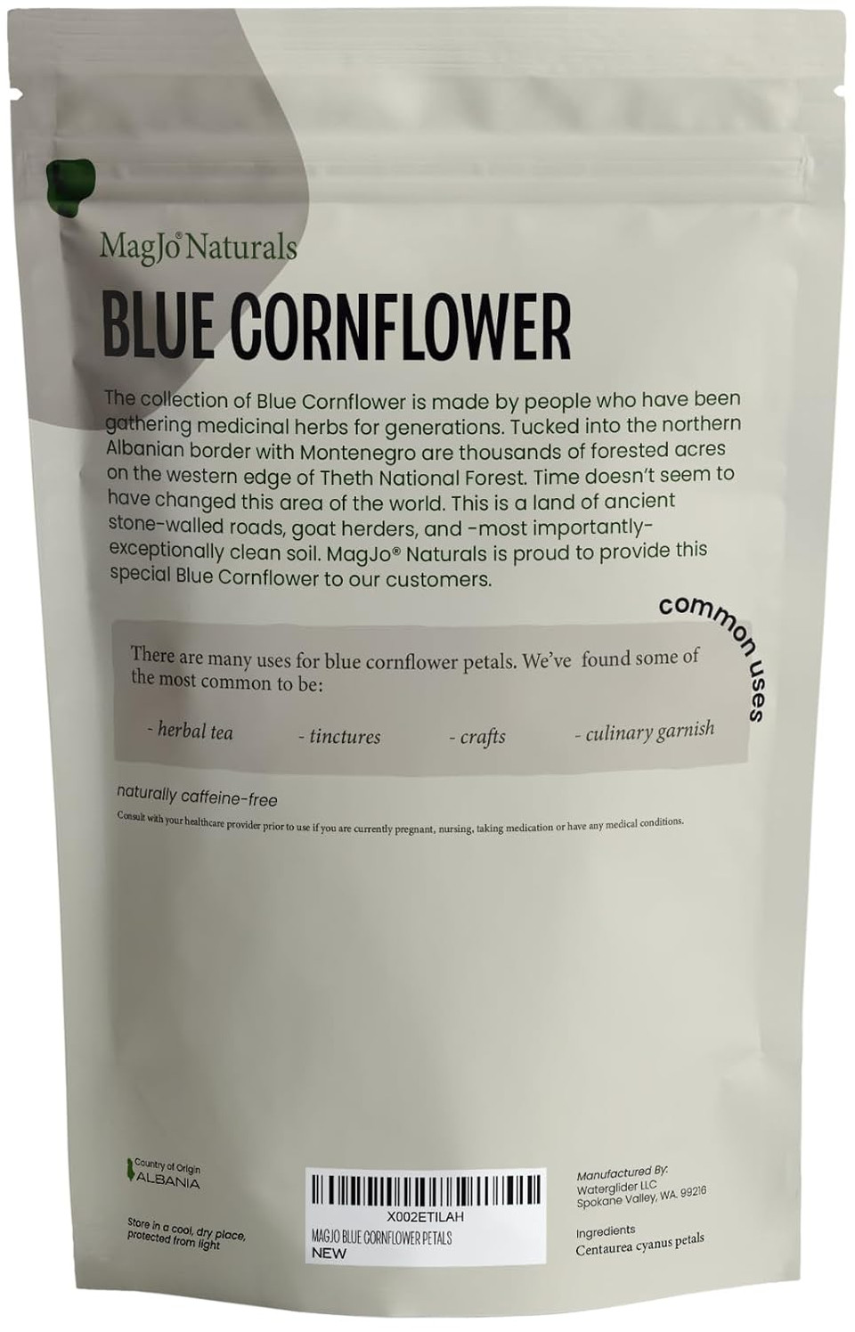 Magjo Blue Cornflower (.5 Oz) Edible Flowers