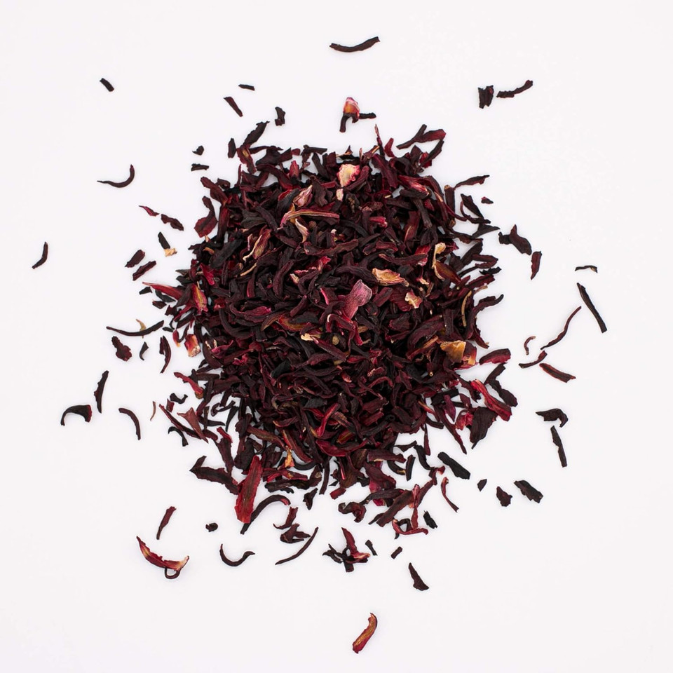 Magjo Naturals, Hibiscus Flowers 1Lb (16 Oz) Hibiscus Tea Cut & Sifted Flowers, Flor De Jamaica