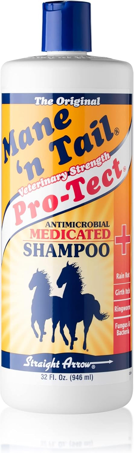 Mane 'N Tail Pro-Tect Veterinary Strength Medicated Shampoo 32 Ounce