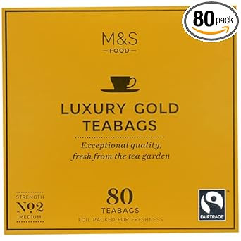 Marks And Spencer Luxury Gold 80 Teabags 250G