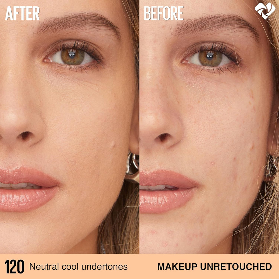 Maybelline Super Stay Lumi-Matte Foundation, Lightweight And Buildable Full Coverage Foundation Makeup For Up To 30Hr Wear, 367, 1 Count