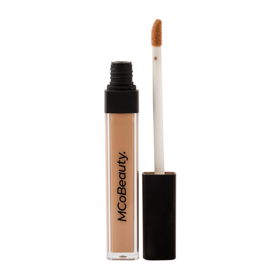 Mcobeauty Brighten & Perfect Cream Concealer, 5 Medium Natural Beige, Brightening Coverage For Flawless Complexion, Vegan, Cruelty Free Cosmetics