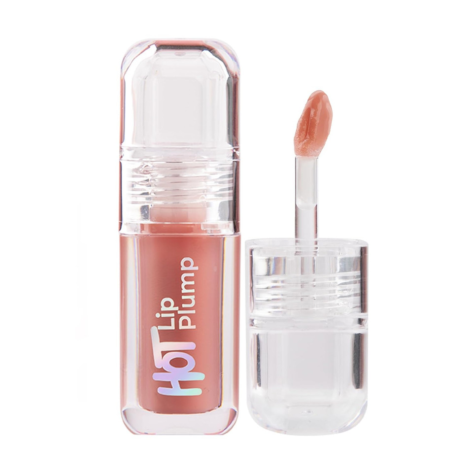 Mcobeauty Hot Lip Plump - High-Gloss Lip Enhancer, Fancy, Vegan, Cruelty Free Cosmetics