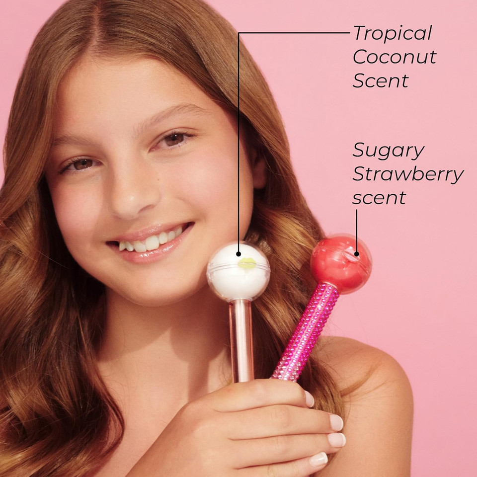 Mcobeauty Lip Pop 2-In-1 Lip Gloss & Ultra Balm - Pina Colada, Nourishing Hydration Glass-Like Shine, Vegan, Cruelty Free Cosmetics