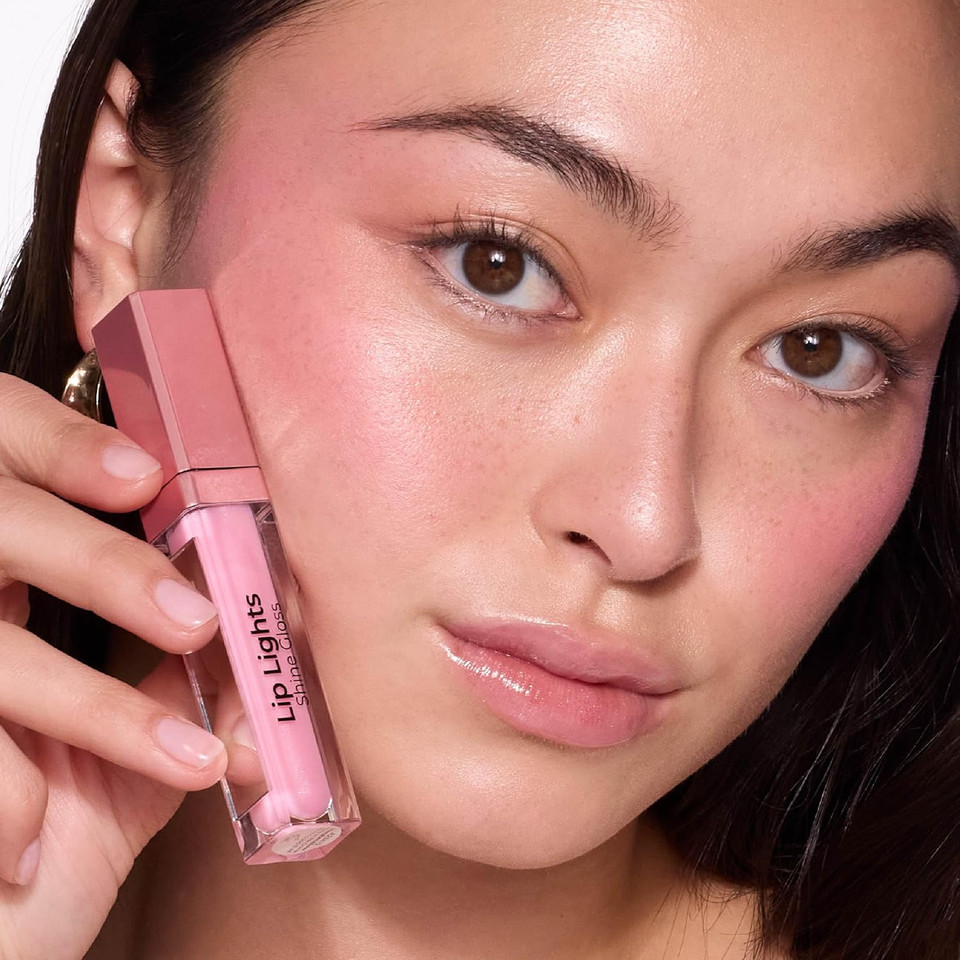 Mcobeauty Liplights Shine Gloss, Berry Pink, High Shine And Color For Irresistible Lips, Vegan, Cruelty Free Cosmetics