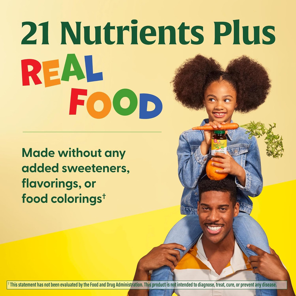 Megafood Kids One Daily Multivitamin - Convenient Mini Multivitamin For Kids - With Zinc, Vitamins C, B & D - Vegetarian, Gluten Free, Non Gmo - 30 Tablets, 30 Servings