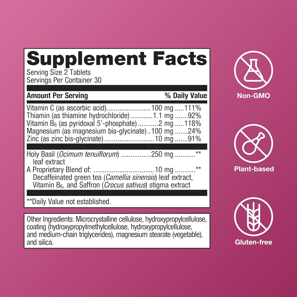 Metagenics Herwellness Recharge Overnight - Women'S Sleep Support Supplement With Magnesium, Holy Basil, Vitamins & Zinc* - Aids Calm & Relaxation* - 60 Tablets