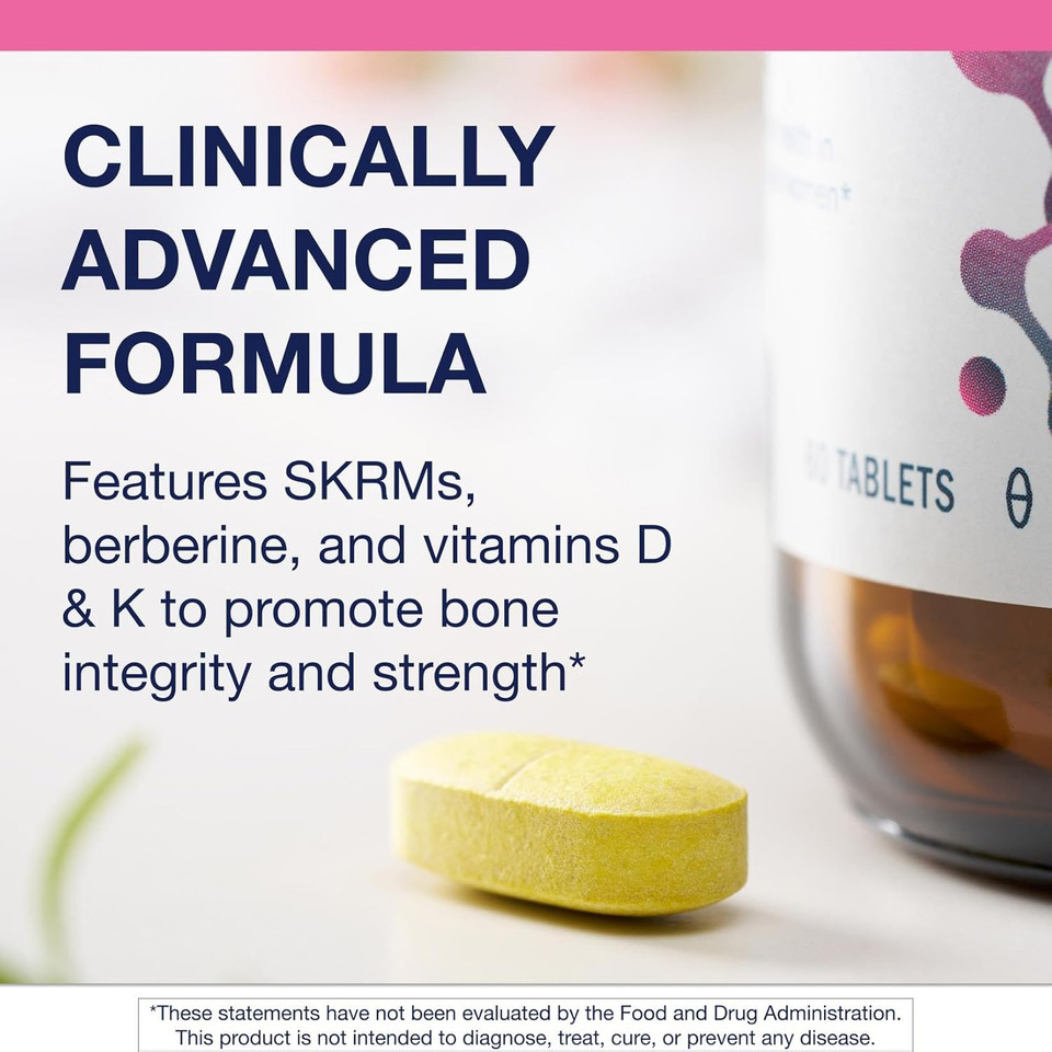 Metagenics Ostera - Healthy Bone Remodeling* - Bone Support Supplements For Women* - With Vitamins D & K, Berberine Hydrochloride - Gluten-Free - For Postmenopausal Women - 60 Tablets