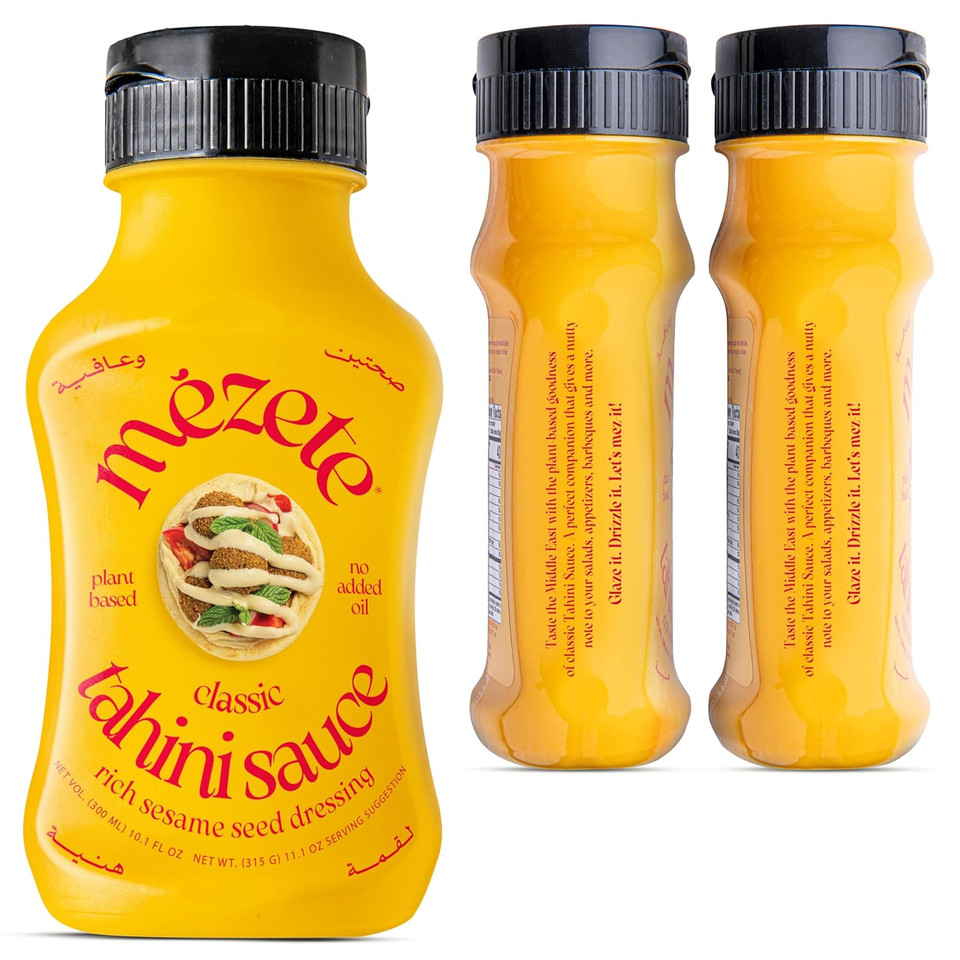 Mezete Hot Sauce | Authentic Middle Eastern | No Added Oils | No Preservatives | Shatta | Red Pepper Sauce | Gluten-Free Spicy Sauce For Wings, Burgers, And Steaks | 315G