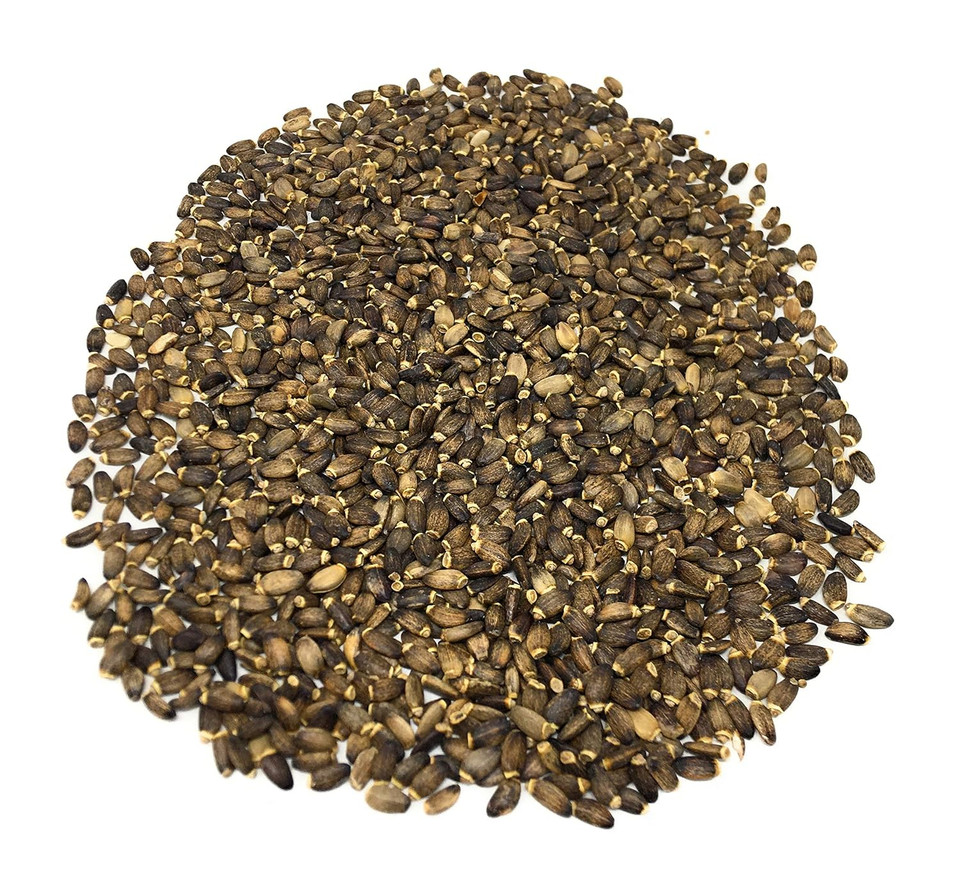 Milk Thistle Seeds - Dried, Whole & Natural Silybum Marianum - Origin: Austria - Net Weight: 1.41 Oz / 40 Grams