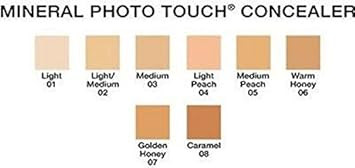 Mineral Photo Touch Concealer, New Makeup Concealer With Great Coverage & Camouflage (Light Medium)
