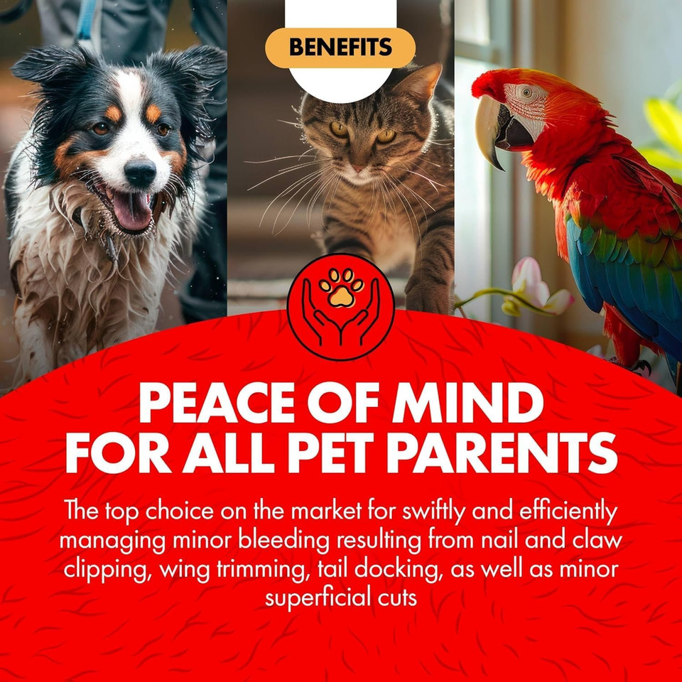 Miracle Care Kwik-Stop Groomers Kit For Dogs, Cats And Birds