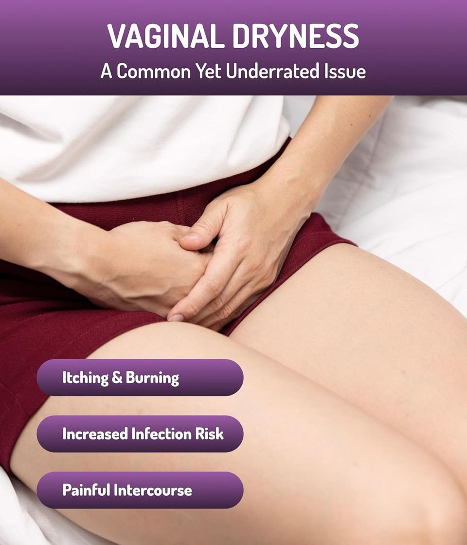 Moisturizing Vaginal Gel  Relief From Vaginal Dryness  Improving Vaginal Flora For Ease & Comfort  Hygienic Applicator  Hormone & Fragrance Free Vagina Gel (12 Count)