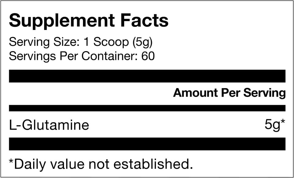 Momentous L-Glutamine Powder - Nsf Certified For Sport® - 60 Servings