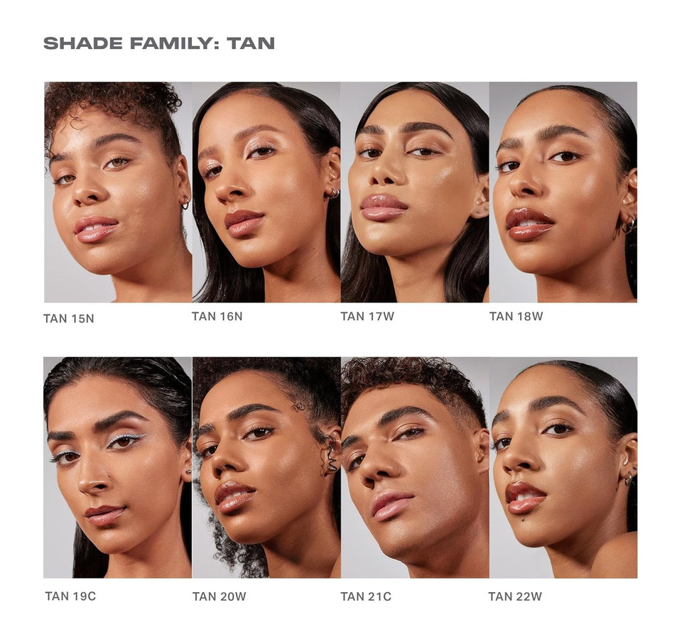 Morphe Lightform Dewy Foundation - Extended Hydration Foundation Makeup With A Lasting, Natural Radiant Finish - Long-Wearing Formula With Buildable, Medium Coverage - Tan 20W (1.01 Fl Oz)