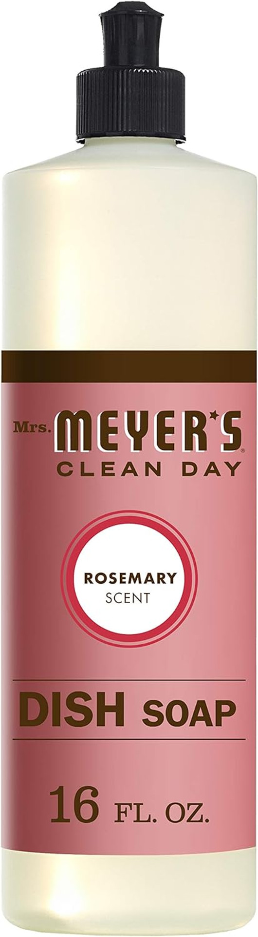 Mrs. Meyer'S Clean Day Liquid Dish Soap, Biodegradable Formula, Lilac, 16 Fl. Oz