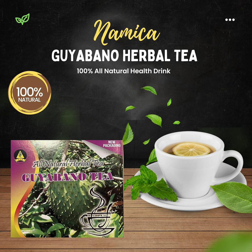 Namica Guyabano Herbal Tea 100% All Natural Health Drink