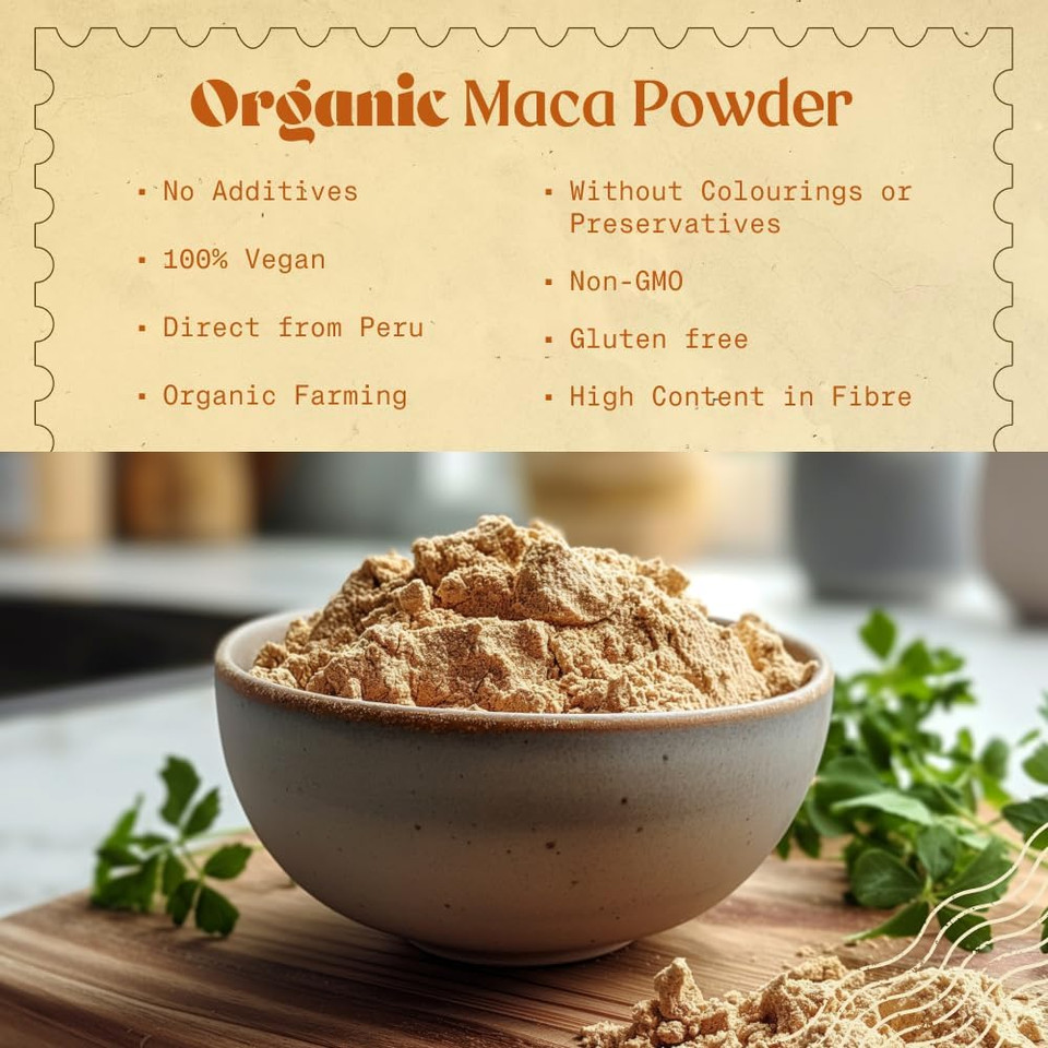 Naturalebio Maca Powder Organic 8 Oz. Peruvian, Natural And Pure, From Organic Maca Root. Vegetarian And Vegan Friendly - Gelatinized. Gelatinized For Enhanced Bioavailability. Ideal For Smoothie