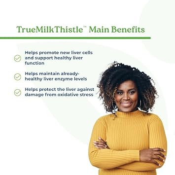 Naturecity Truemilkthistle | Milk Thistle Supplement 525Mg | Milk Thistle (80% Silymarin) Containing 420Mg Of Silymarin | Antioxidant Support | Liver Support Supplement | 60 Veggie Capsules