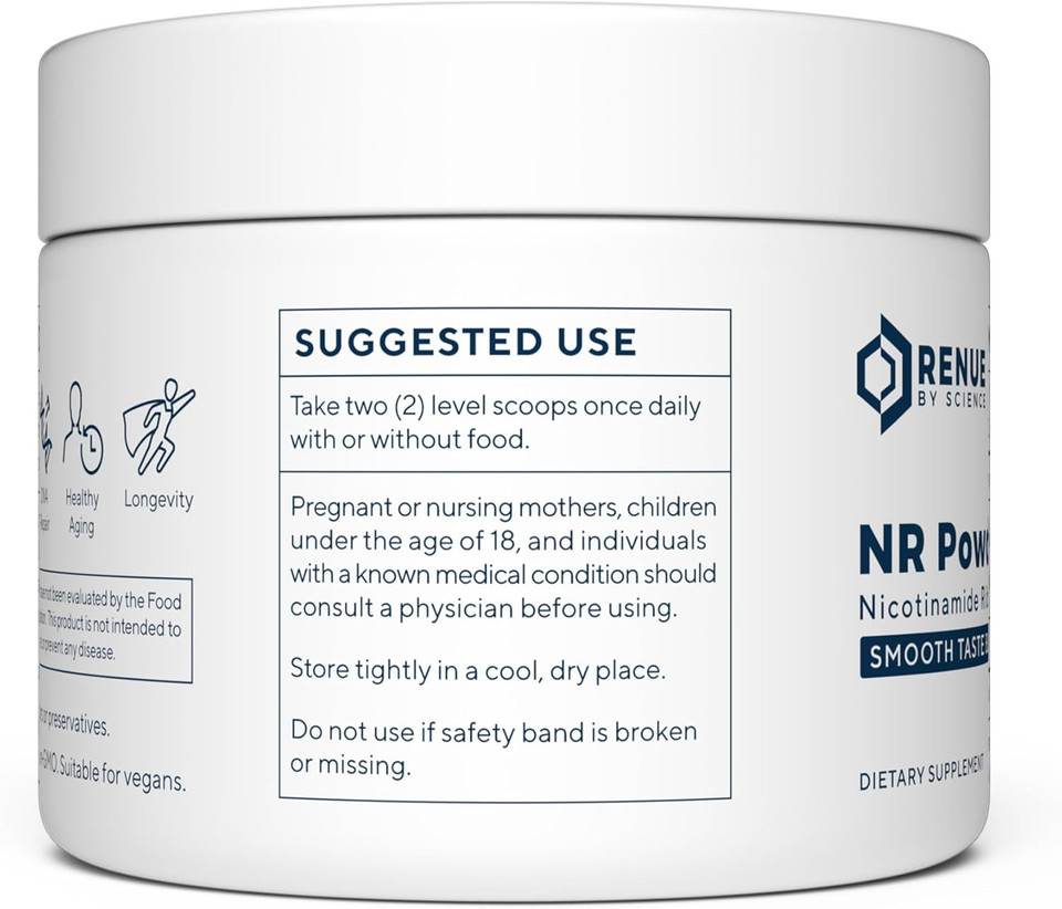 Nicotinamide Riboside | 1000Mg Nicotinamide Powder - High Strength Nr Nad Powder Sublingual Citrus Burst Flavor | Manufactured In The Usa & Third-Party Tested | 60 Servings