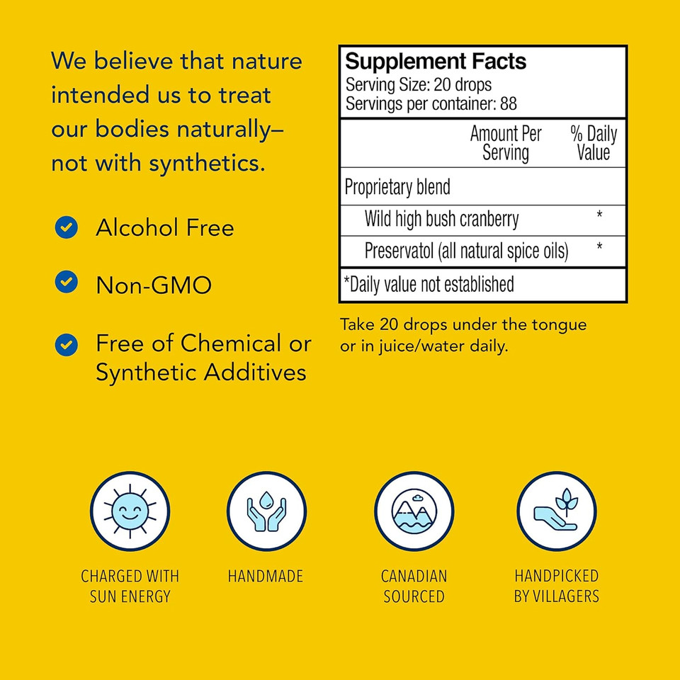 North American Herb And Spice Cran Flush, 2 Fluid Ounce