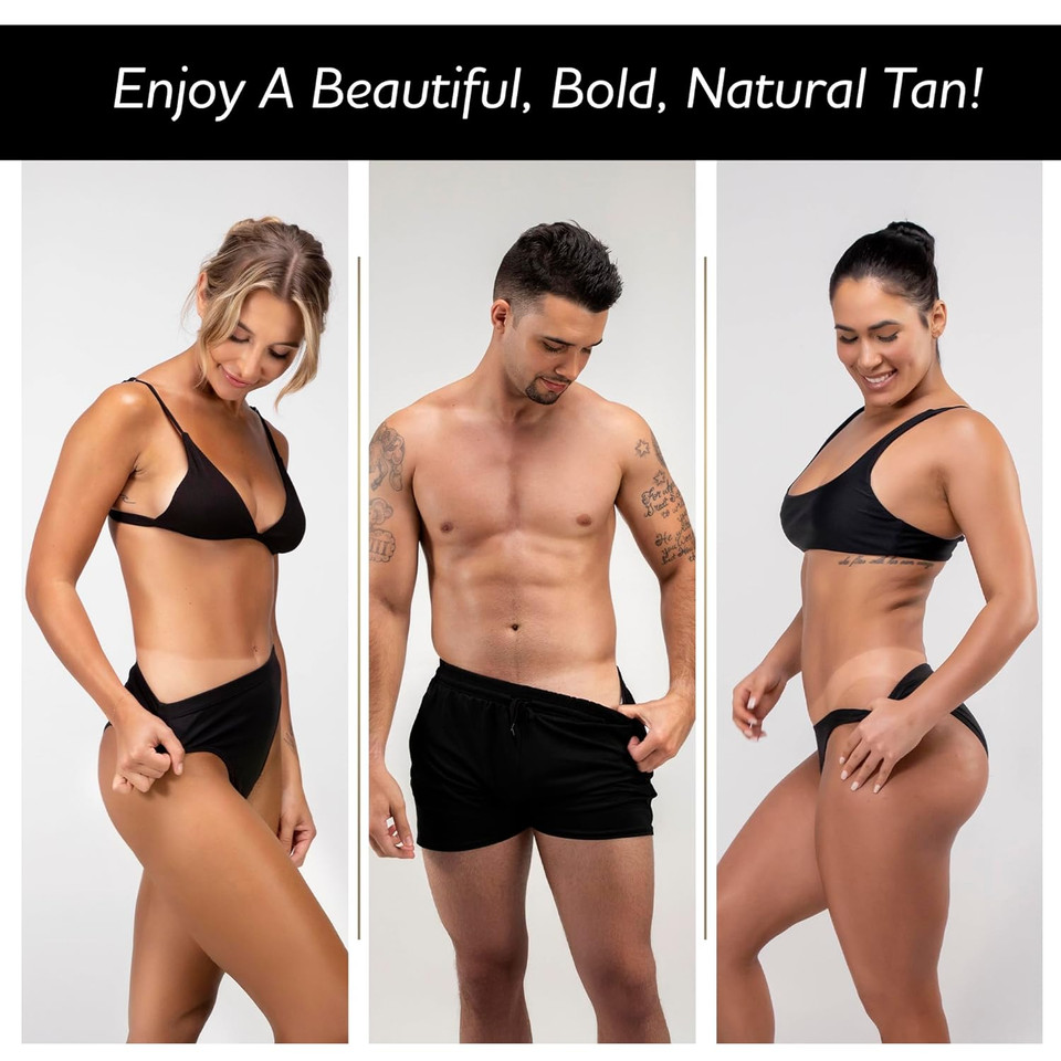 Norvell Essentials Self Tanner Water Mousse, 5.8 Fl. Oz, Raspberry Almond - Lightweight Self Tanning Foam For Streak-Free, Natural Fake Tan - Easy To Use Body Bronzer With Vitamin C, E