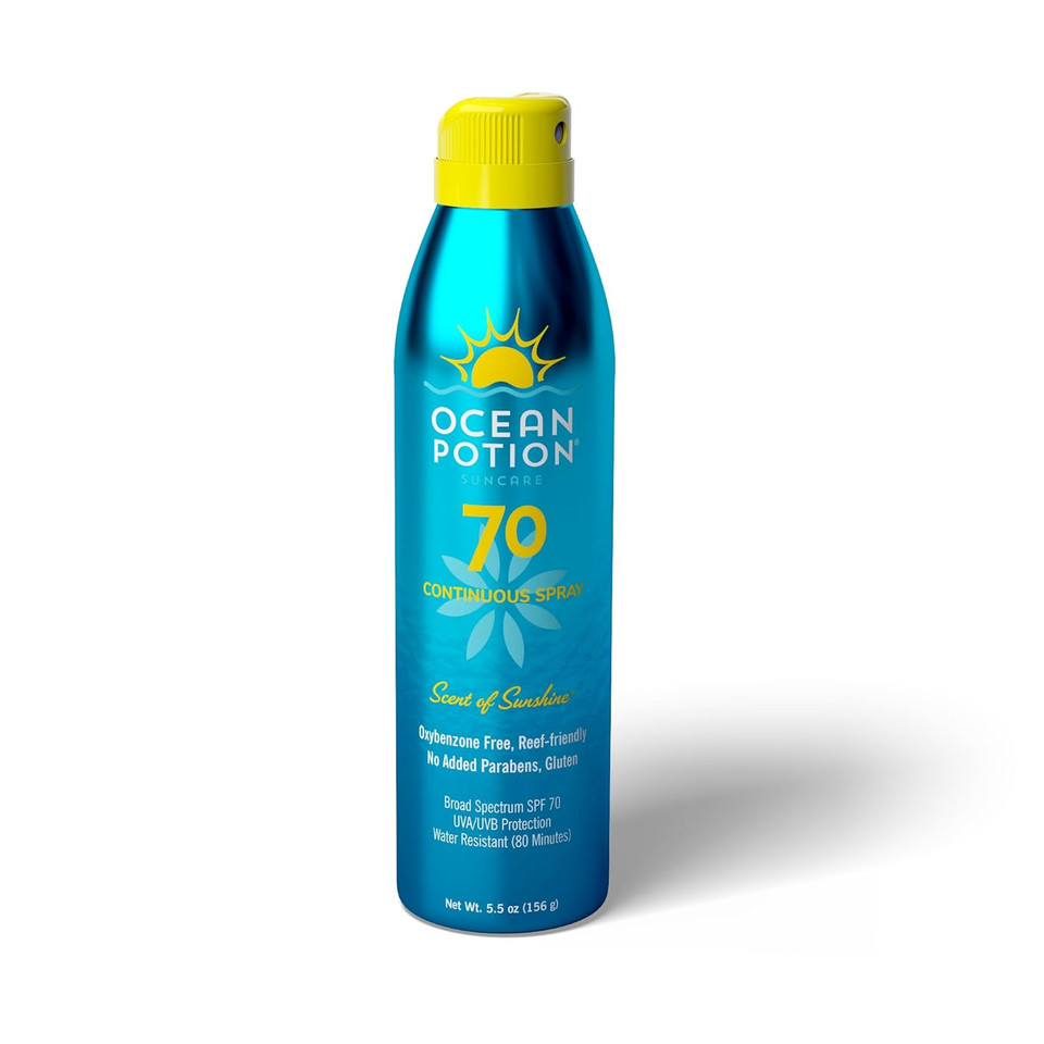 Ocean Potion Sunscreen Body Spray Spf#70 5.5Oz C-Spray