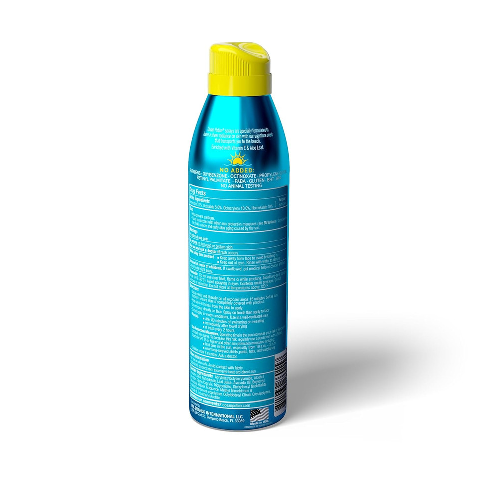 Ocean Potion Sunscreen Body Spray Spf#70 5.5Oz C-Spray