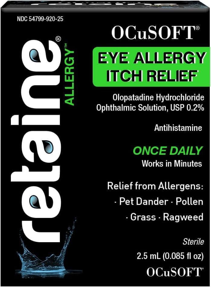 Ocusoft Retaine Allergy Eye Drops 2.5Ml