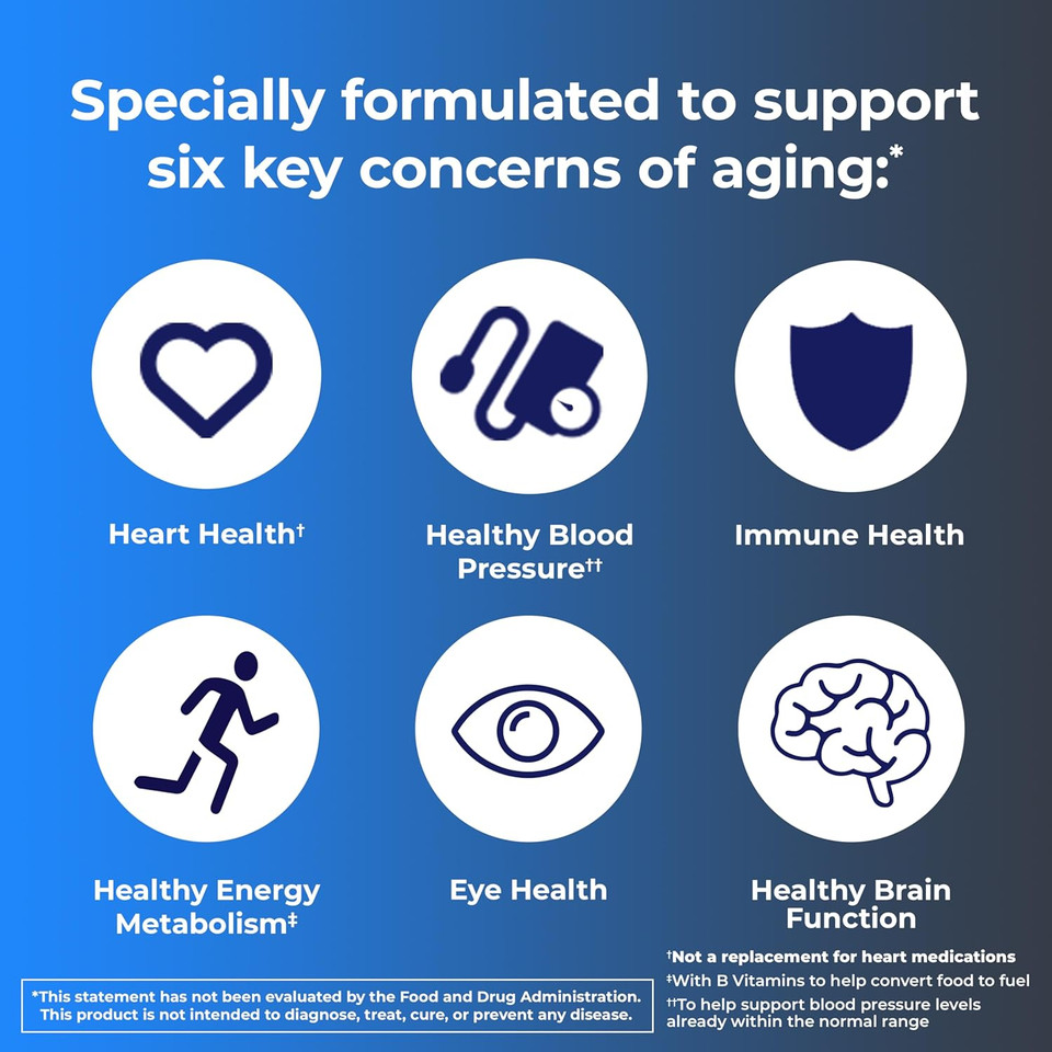 One A Day MenS 50+ Multivitamins, Supplement With A, C, D, E And Zinc For Immune Health*, Calcium & More, 100 Tablets