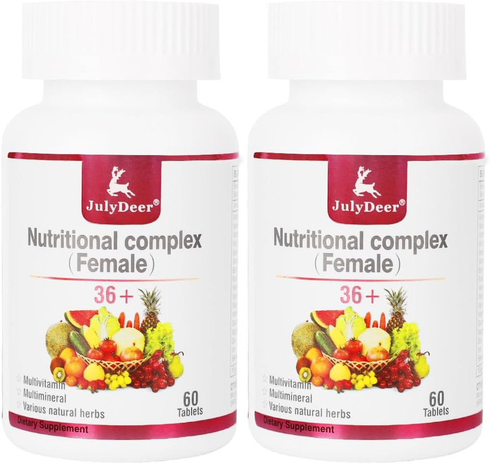 One Daily Multivitamin For Women - Complete Multimineral & Multivitamin With Vitamin A, C, D, E And B-Complex, Zinc & More Vitamins For Immunity, Energy, Hair, Skin & Nails - 60 Tablets