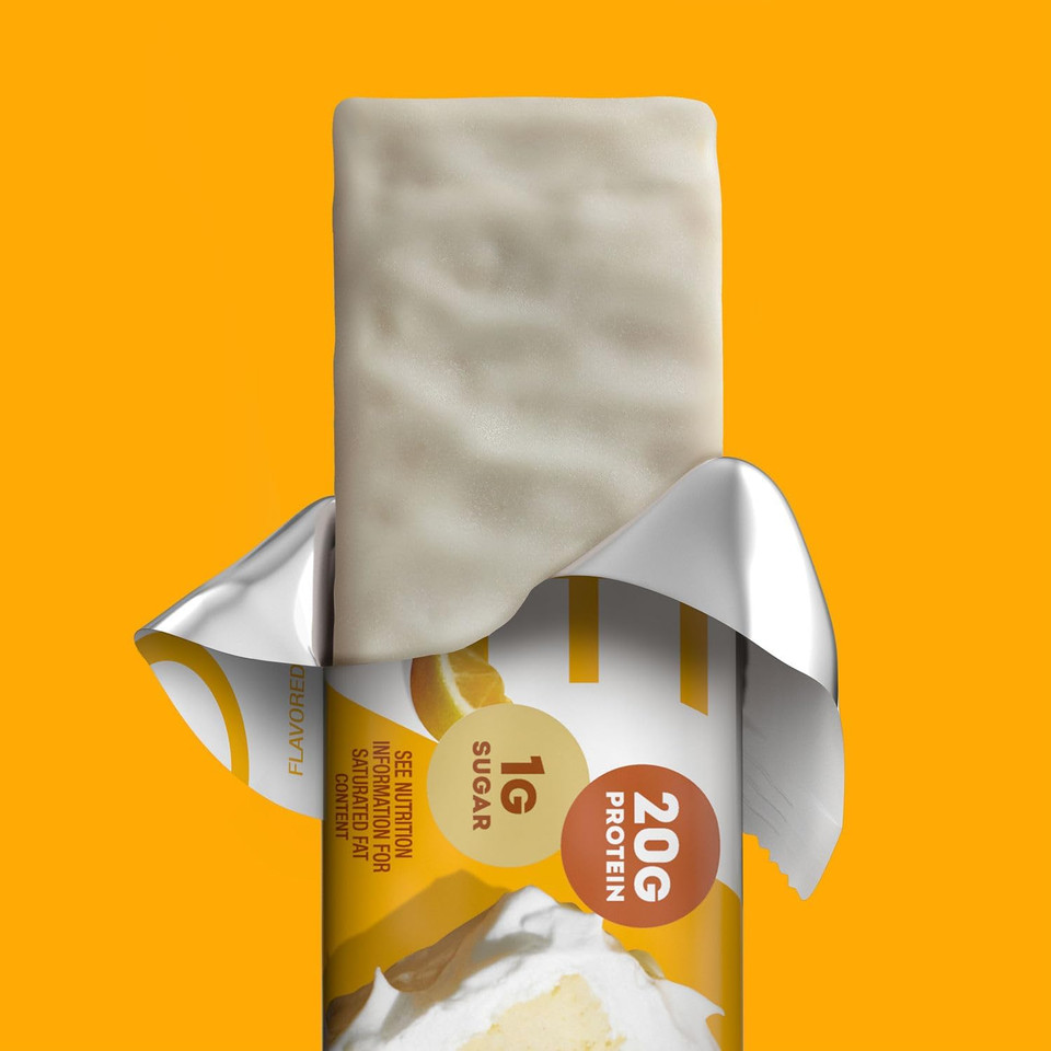 One Protein Bars, Chocolate Chip Cookie Dough, Gluten Free With 20G Protein And 1G Sugar, Pantry Staples, 2.12 Oz (12 Count)