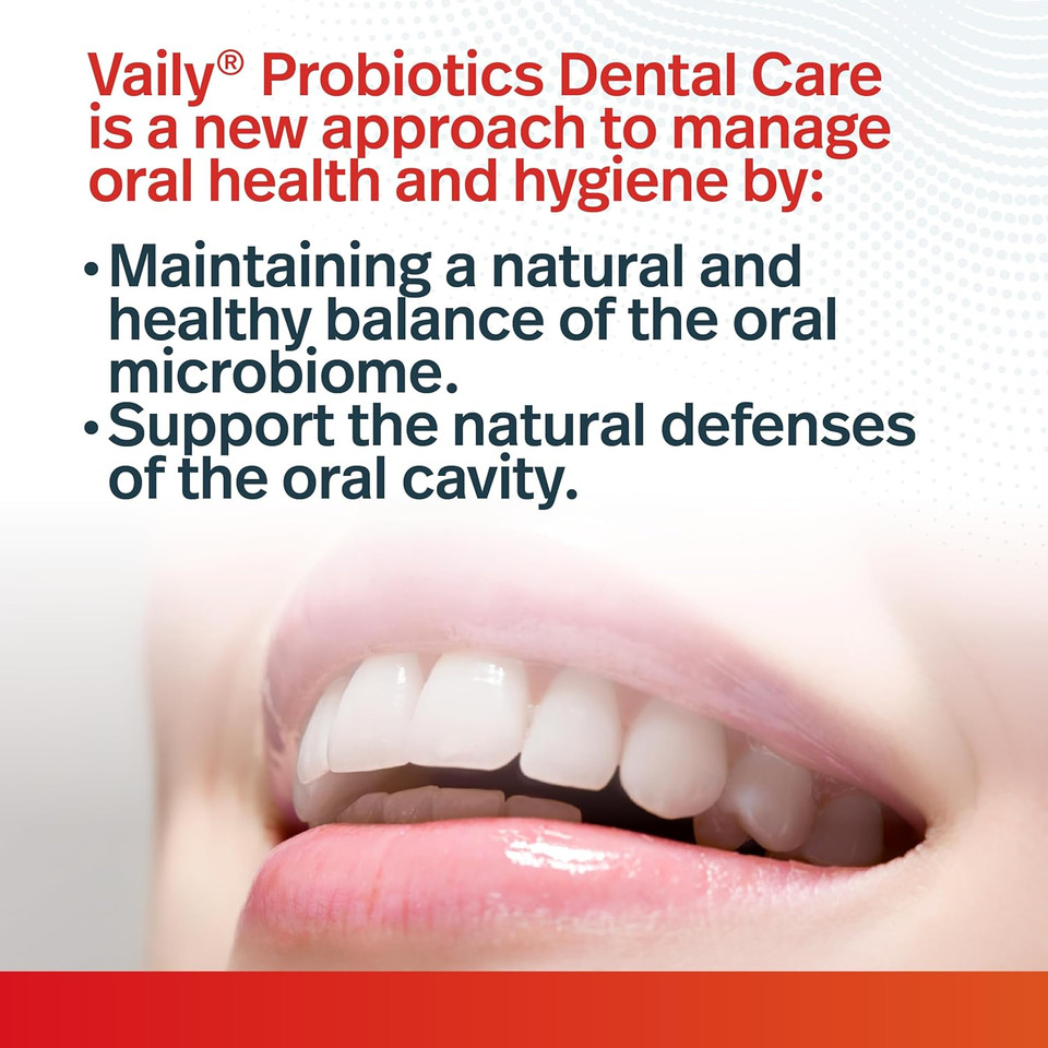 Oral & Dental Probiotics For Teeth & Gums - Oral Health Probiotics Powder - Healthy Gum Cavity Protection & Fresh Breath Dental Care For Kids & Adults - Oral Probiotics For Mouth Bad Breath 30Pk