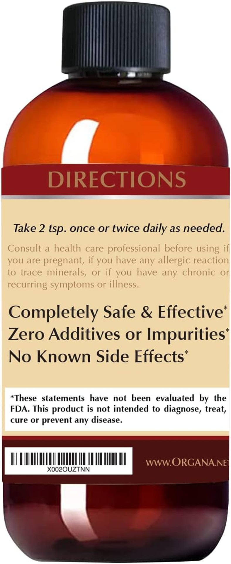 Organa Pure Crystalline Liquid Gold Supplement - 30 Ppm - Colloidal Minerals 8 Ounce