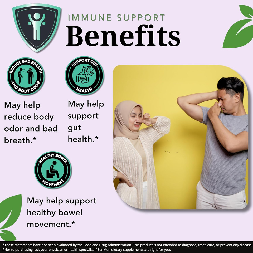 Overall Wellness Bundle: Body Odor Supplement And Pea Capsules Bundle