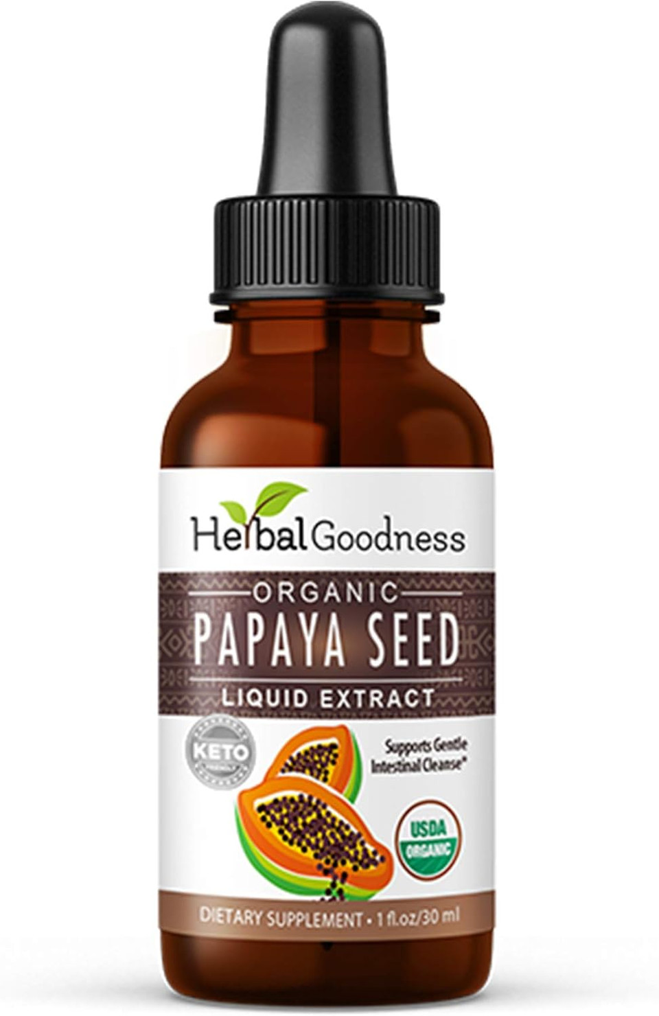 Papaya Seeds 1Oz - Organic Superfood For Digestive Enzymes, Gut Health- Non-Gmo, Raw, And Unprocessed For Holistic Wellness
