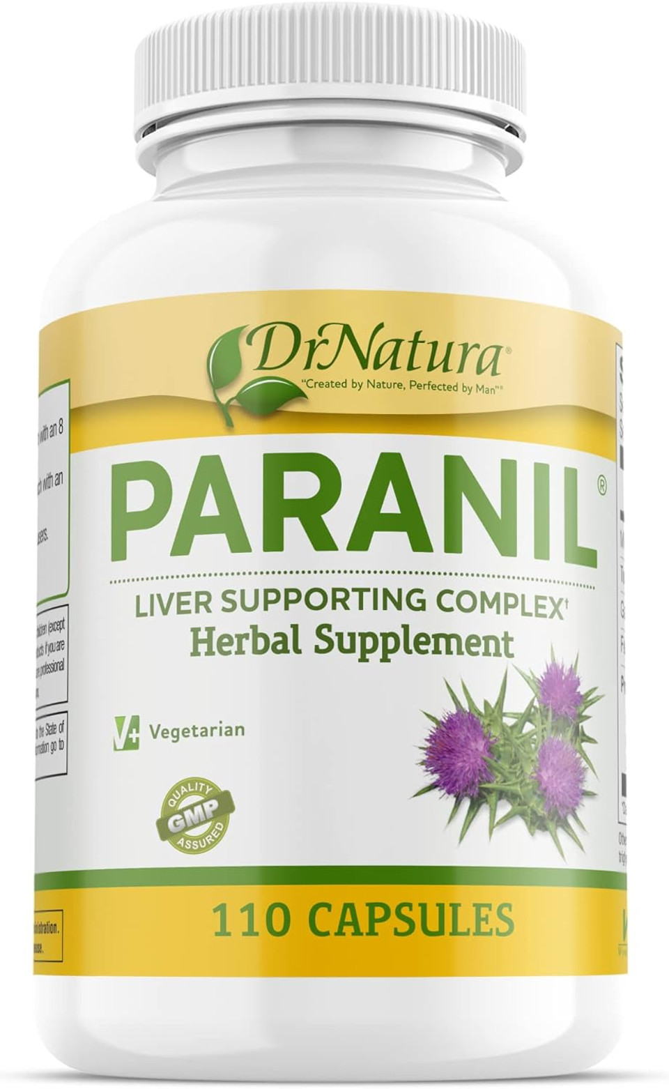 Paranil® Liver & Colon Cleanse - 17 Herbal Complex With Milk Thistle For Detoxification, 110 Vegetarian Capsules