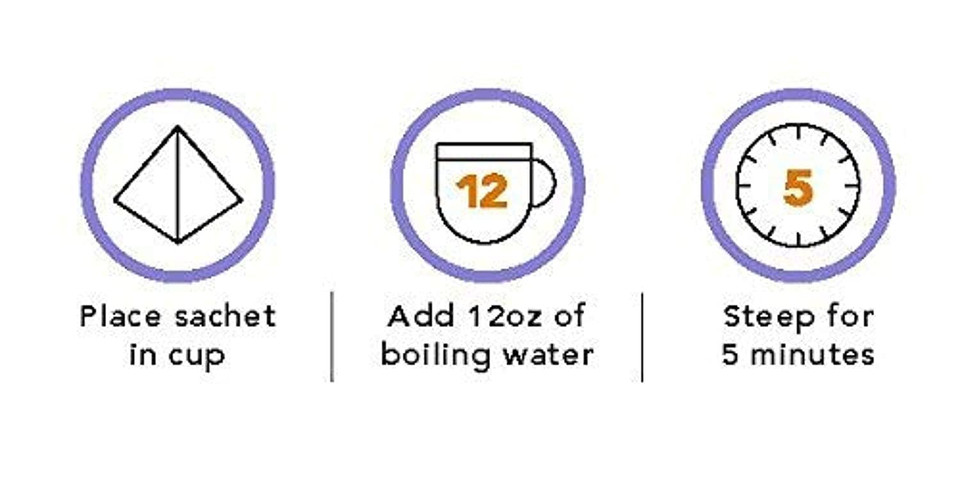 Paromi Cinnamon Chai Rooibos, Resealable Pouch, 50 Count