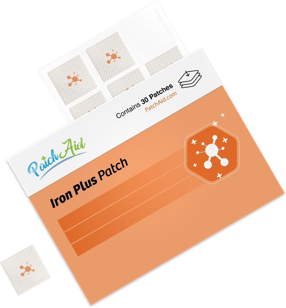 Patchaid Iron Plus Topical Patch 30-Day Supply