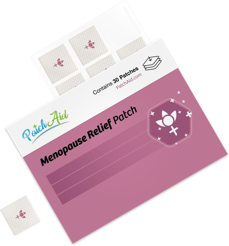 Patchaid Menopause Relief Topical Patch 30-Day Supply