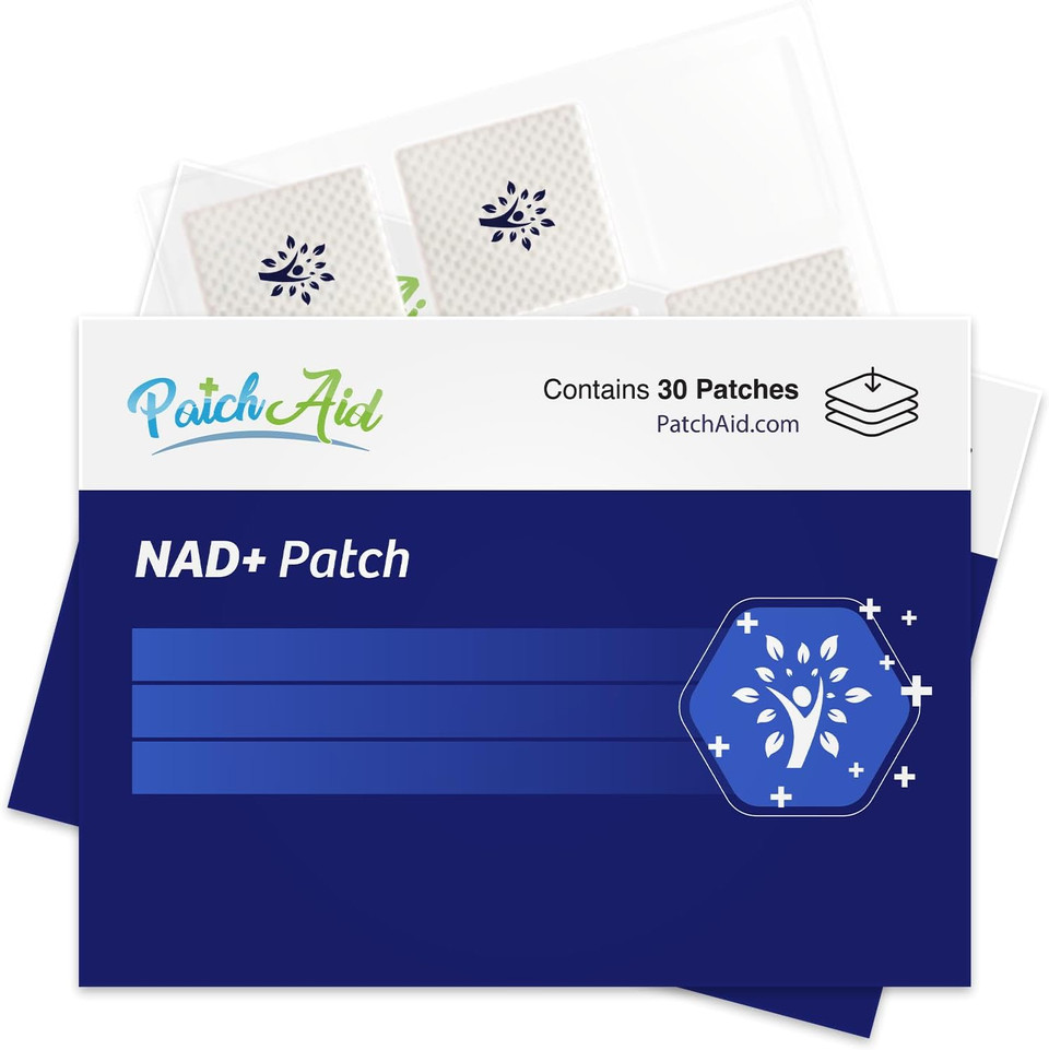 Patchaid Nad+ Topical Patch 30-Day Supply