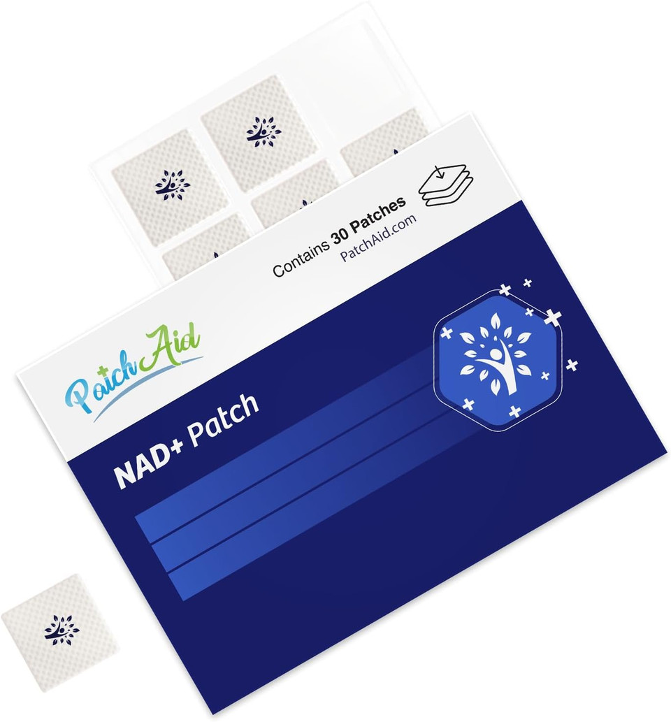 Patchaid Nad+ Topical Patch 30-Day Supply