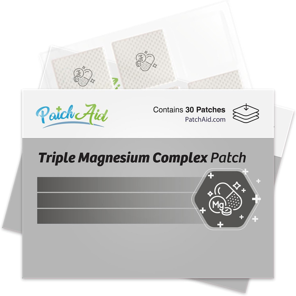 Patchaid Triple Magnesium Complex Topical Patch 30-Day Supply