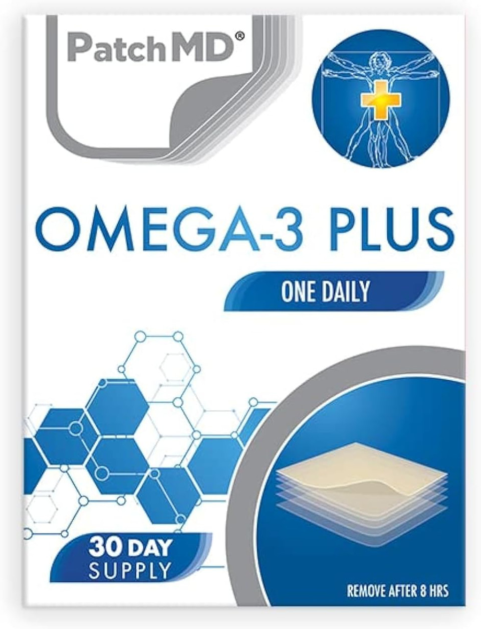Patchmd - Omega-3 Plus Patch - 30 Day Supply
