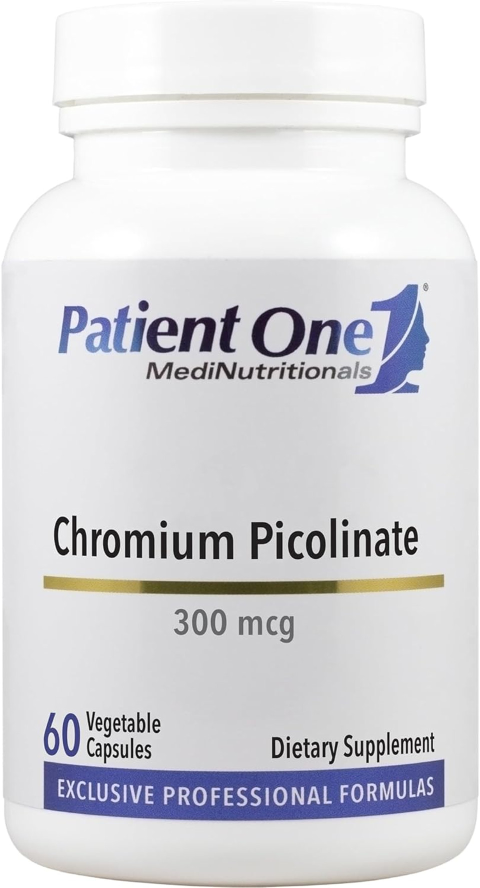 Patient One Chromium Picolinate 300 Mcg | Supplement To Support Heart And Metabolic Health* | 60 Capsules