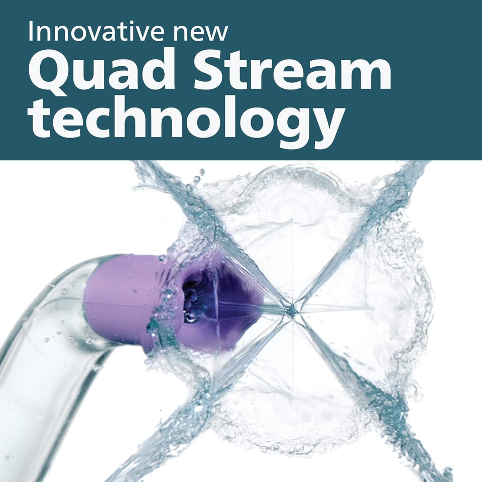 Philips Sonicare Power Flosser Comfort Tips (F2), 2Pk, White Hx3052/00