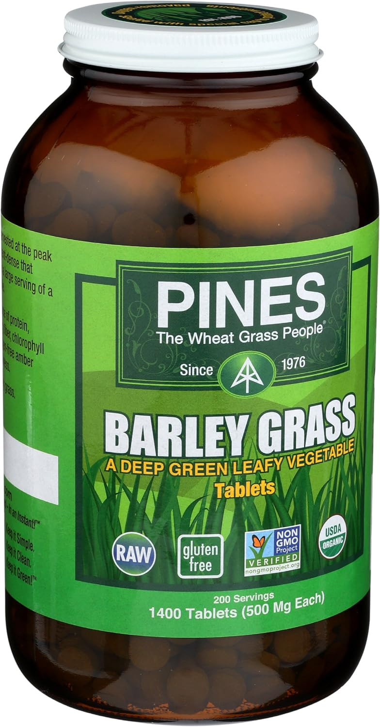 Pines International Barley Grass, 1,400 Tablets